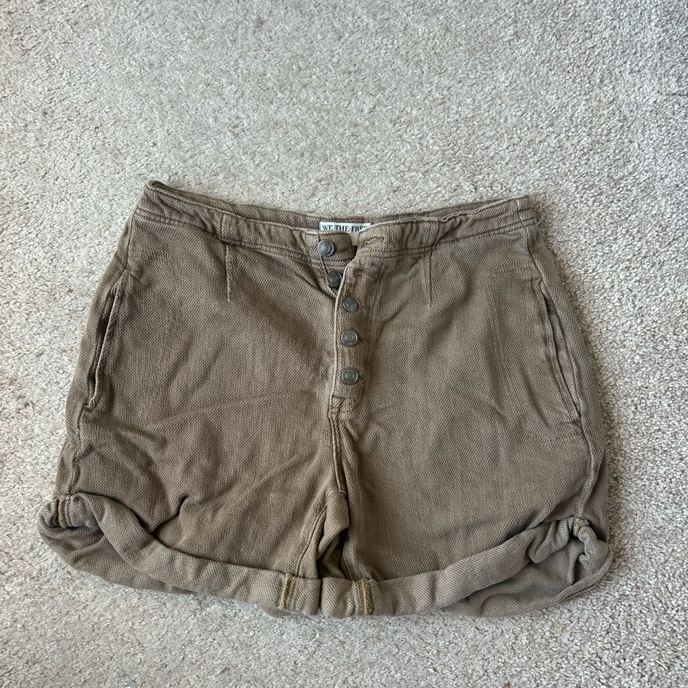 Free people Women's Tan Shorts